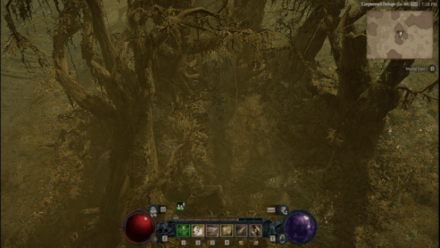 Diablo 4 - Altar of Lilith #82 Hawezar Blightmarsh Map