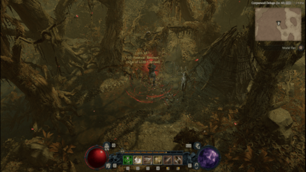 Diablo 4 - Altar of Lilith #83 Hawezar Blightmarsh Map