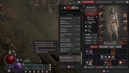 PvP Stats - Damage Reduction