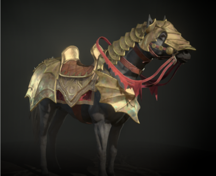 Bloodmare Coat Cosmetic