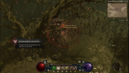 Diablo 4 - Altar of Lilith #67 Hawezar Dismal Foothills Map