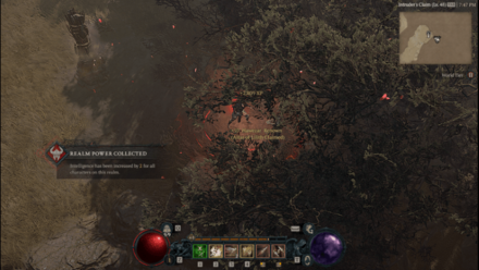 Diablo 4 - Altar of Lilith #68 Hawezar Dismal Foothills Map