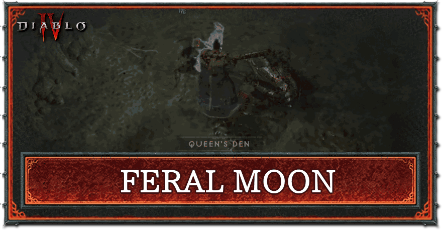 Diablo 4 - Feral Moon Top Banner