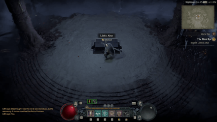 Diablo 4 Blind Eye - Lilith