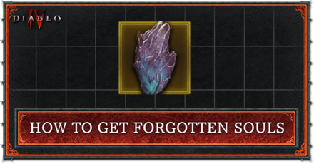 How to Get Forgotten Souls