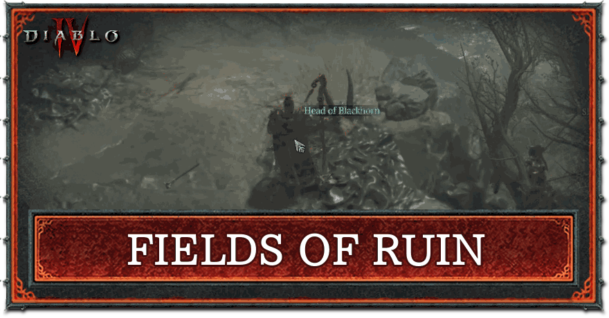 Diablo 4 - Fields of Ruin Top Banner