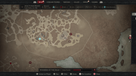 Diablo 4 Icebound Geode Map Location