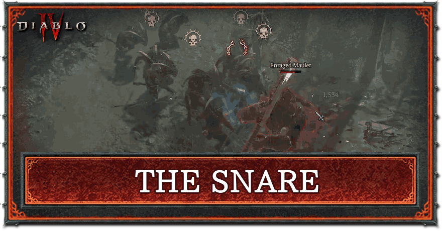 Diablo 4 - The Snare Top Banner