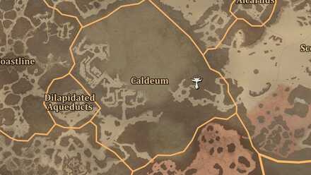 Diablo 4 - Altar of Lilith #40 Kehjistan Caldeum Map