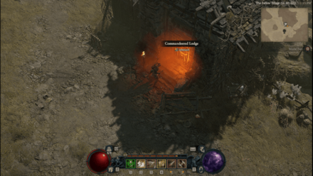 Diablo 4 - Commandeered Lodge Hawezar Umir Plateau Map