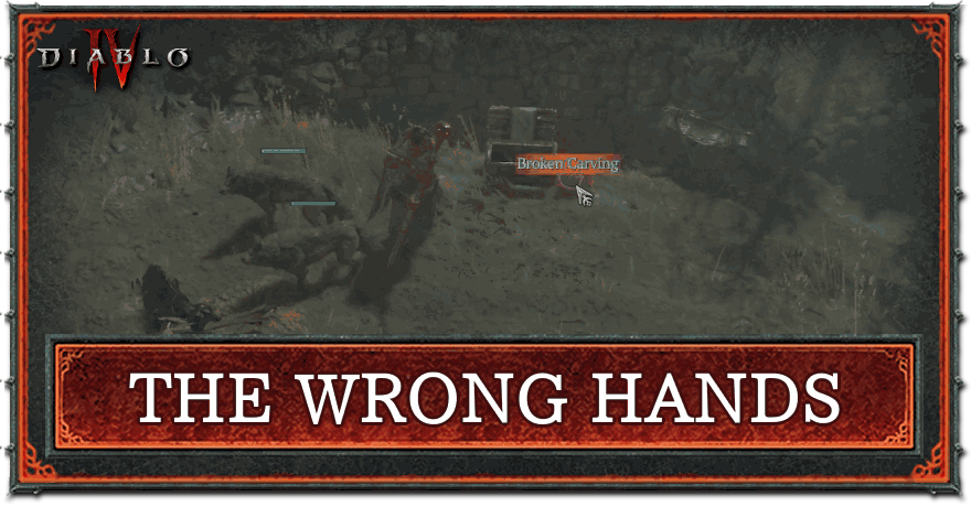 Diablo 4 - The Wrong Hands Top Banner