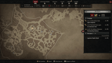Diablo 4 - The Wrong Hands Map Location