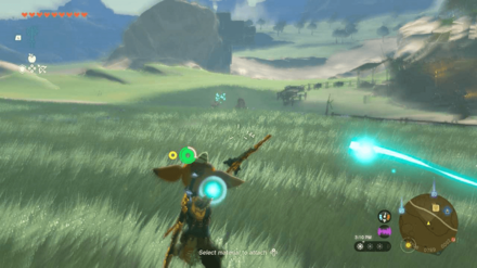 Zelda TotK - Wing Shield Slow Motion Effect