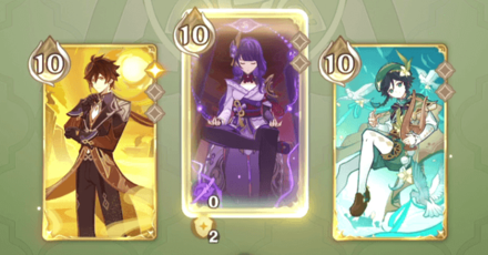 Genshin Impact - All-Archon Swirl Deck - Zhongli