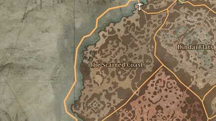 Diablo 4 - Altar of Lilith #97 Dry Steppes The Scarred Coast Map