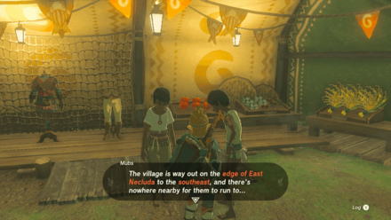 TotK - Talk to Garini, scale:mode