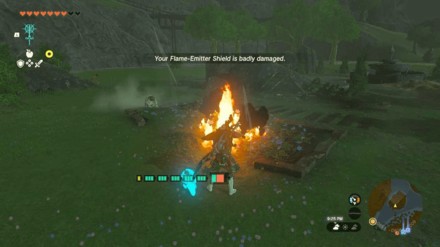 Zelda TotK - Flame-Emitter Shield