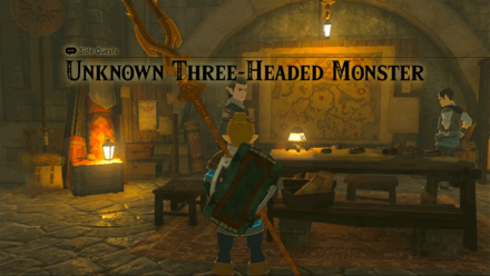 Tears of the Kingdom TOTK Unknown Three-Headed Monster How to Unlock