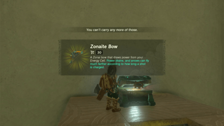 Zelda TotK Oshozan-u Shrine Chest Contents