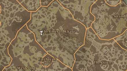 Diablo 4 - Altar of Lilith #140 Scosglen The Emerald Chase Map