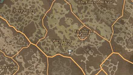 Diablo 4 - Altar of Lilith #144 Scosglen Westering Lowlands Map