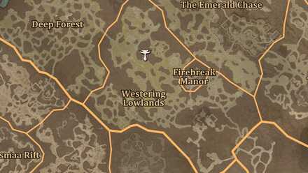 Diablo 4 - Altar of Lilith #142 Scosglen Westering Lowlands Map