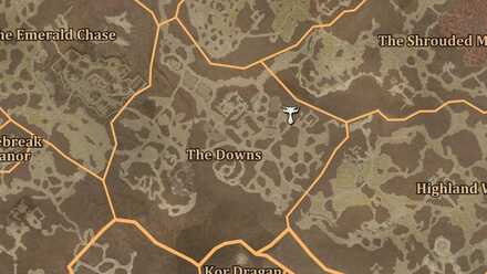 Diablo 4 - Altar of Lilith #147 Scosglen The Downs Map