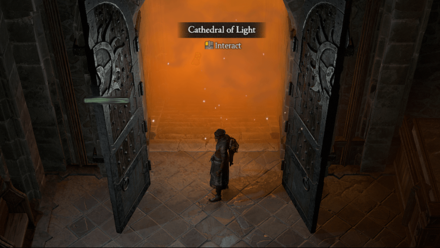 Diablo 4 - Cathedral of Light Capstone Dungeon Entrance