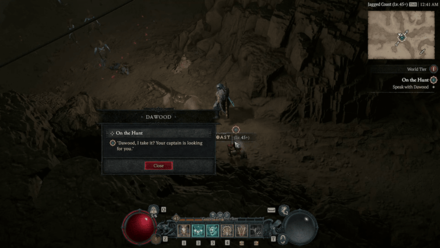 Diablo 4 On the Hunt - Dawood Location