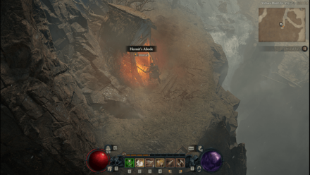 Diablo 4 - Hermit’s Abode Fractured Peaks Dobrev Taiga Map