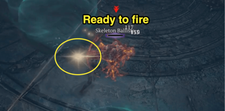 Spectral Ballista Shining Ready to Fire