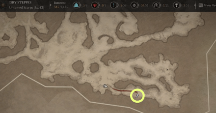 Zarozar the Mighty Location Map