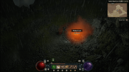 Diablo 4 - Webbed Lode Scosglen Deep Forest Map