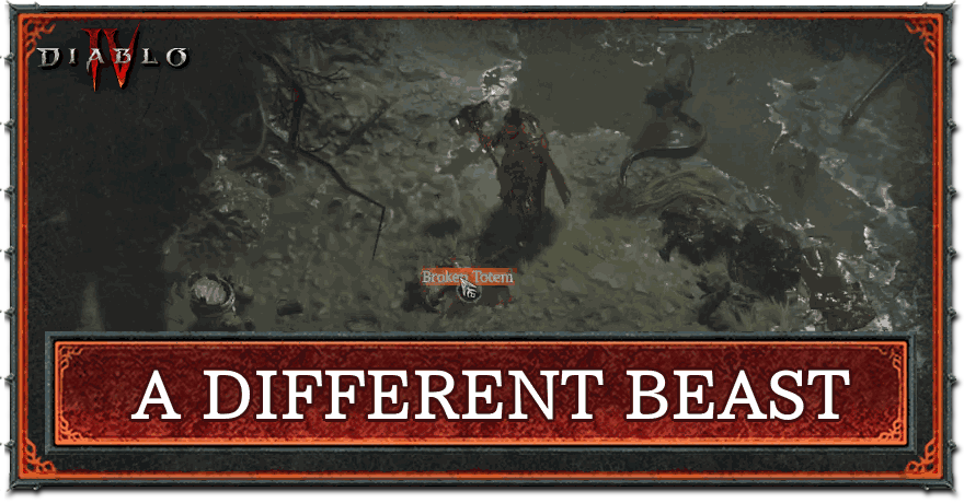 Diablo 4 - A Different Beast Top Banner