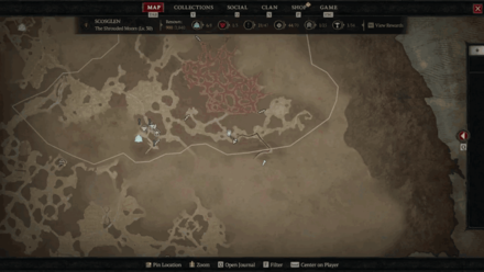 Diablo 4 - Broken Totem Map Location