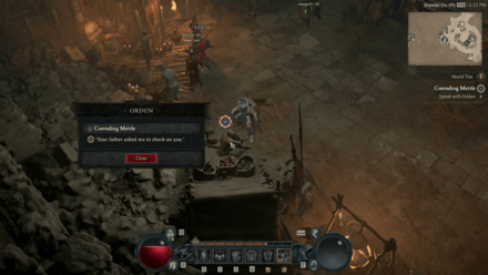 Diablo 4 Corroding Mettle - Ordun