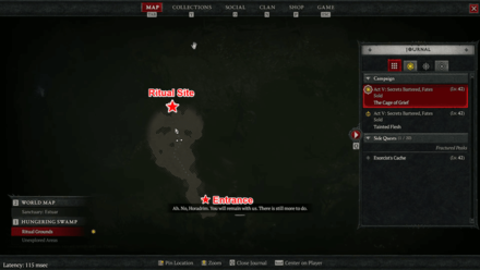 Diablo 4 Cage of Grief - Ritual Site