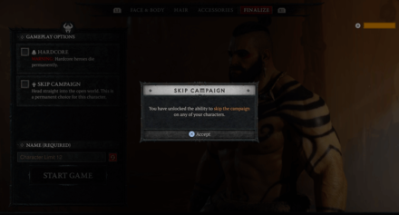 Complete or Skip Campaign