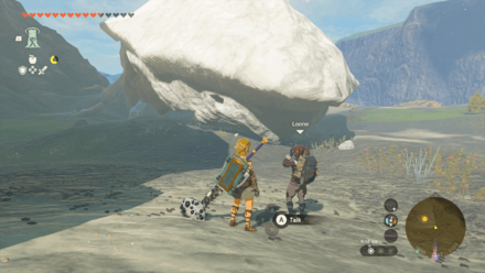 TotK - Talk to Loone In Front of the Great Skeleton