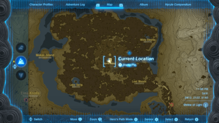 TOTK - Hestu Location in Korok Forest.png