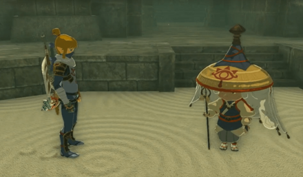 Zelda Tears of the Kingdom TotK - Impa Dragon