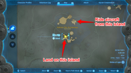 Zelda TotK Sokkala Sky Archipelago