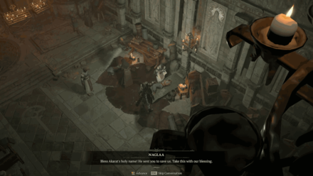 Diablo 4 - Speak with Naglaa