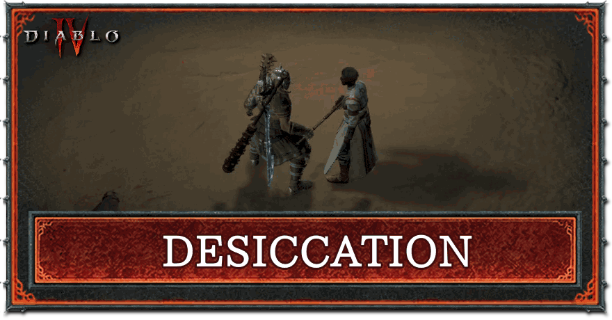 Diablo 4 - Desiccation Top Banner