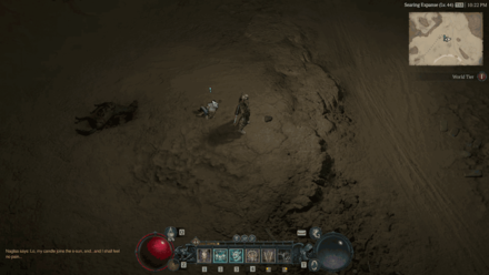 Diablo 4 - Talk to Naglaa