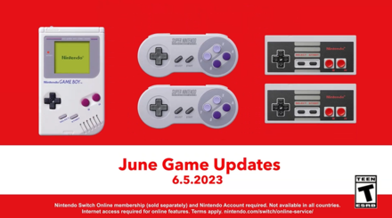 More classic Game Boy, SNES, and NES games added for Nintendo