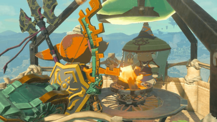 Zelda Tears of the Kingdom TotK - Impa and the Geoglyph Quest