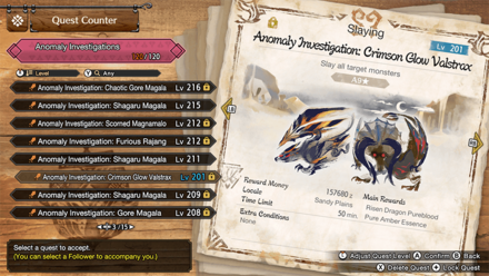 MH Rise Sunbreak - Master Rank Apex Diablos Anomaly Investigations