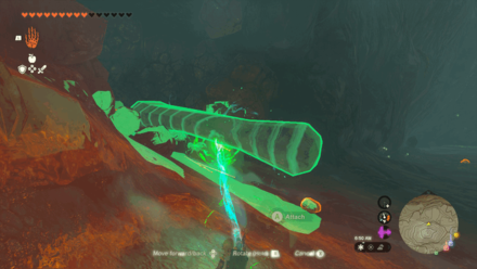 Zelda Tears of the Kingdom TotK - Use Ultrahand to Place the Fin Bone Back