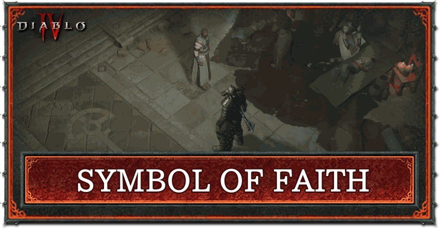 Diablo 4 - Symbol of Faith Top Banner